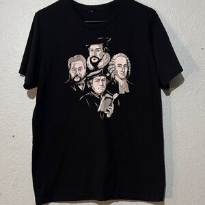 Black Graphic Men's T-Shirt